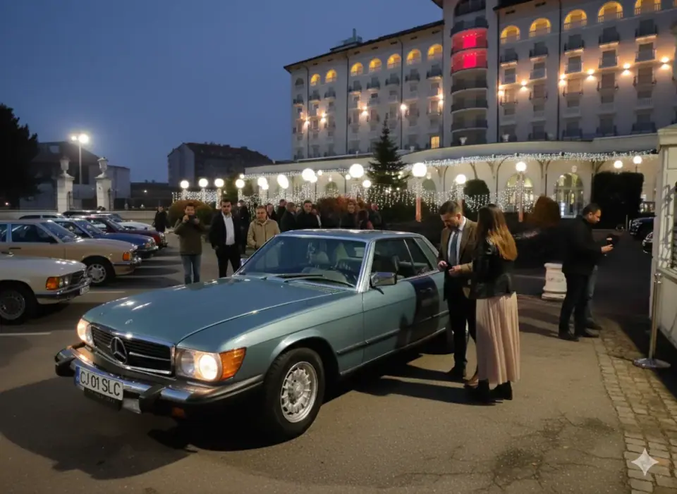 Mașină de epocă pentru nuntă în Cluj-Napoca