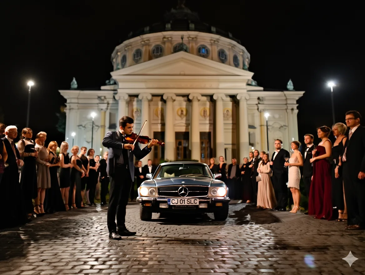 Mercedes 280 SLC Cluj pentru ședințe foto